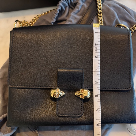 Black Leather Alexander McQueen Bag - Picture 5 of 6